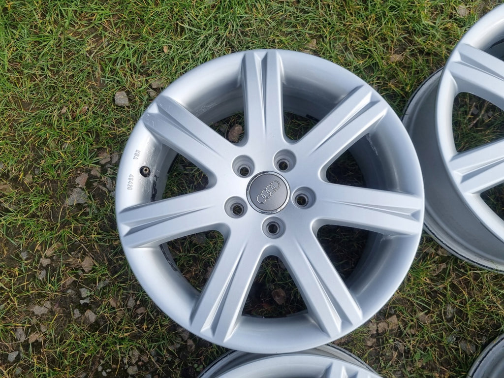 4x Alufelge 17 Zoll 7.0" 5x112 47ET Glanz Silber Audi Tt Rim Wheel FEL2404622465jp