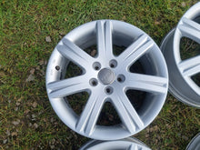 Laden Sie das Bild in den Galerie-Viewer, 4x Alufelge 17 Zoll 7.0" 5x112 47ET Glanz Silber Audi Tt Rim Wheel FEL2404622465jp