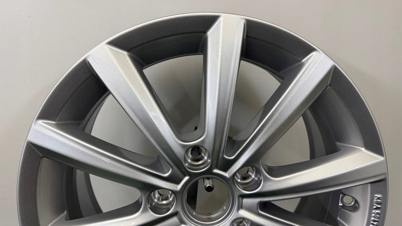 1x Alufelge 16 Zoll 6.5" 5x112 48ET Glanz Silber 5TA071496A VW Rim Wheel FEL9968848588kb