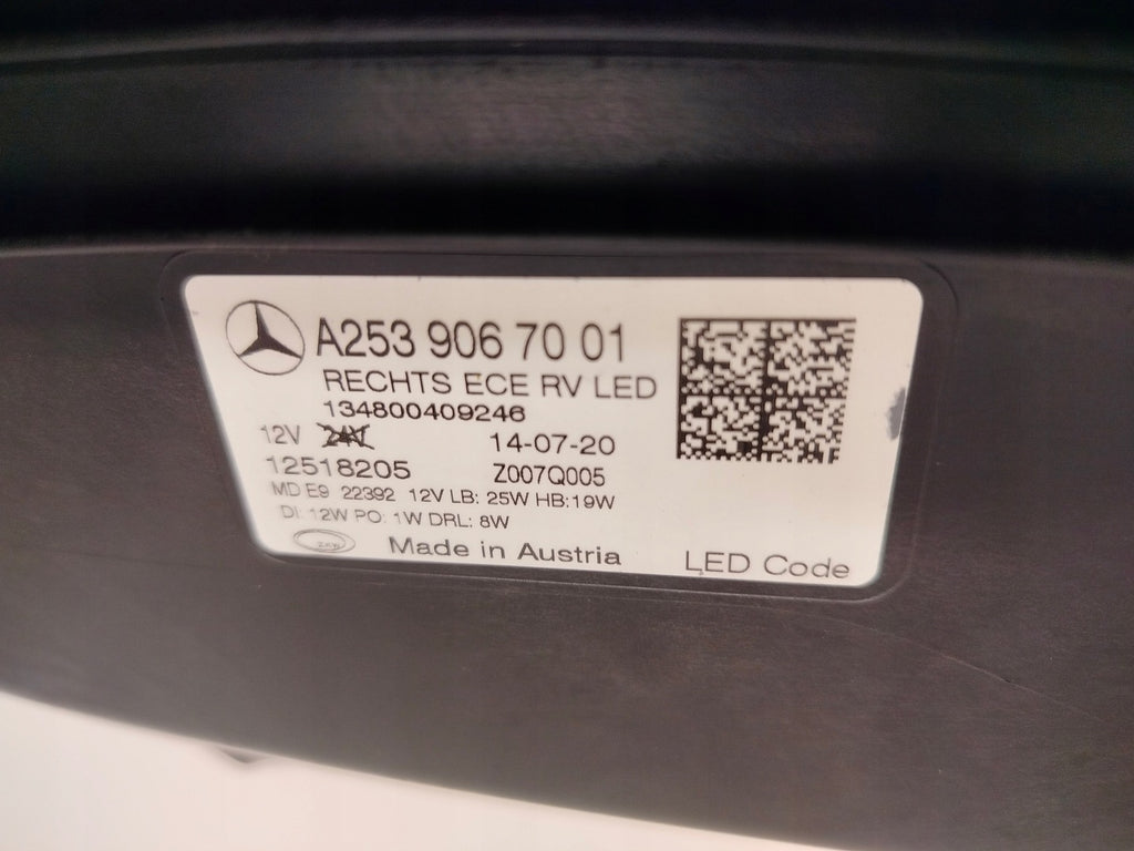 Frontscheinwerfer Mercedes-Benz Glc A2539066901 Full LED Rechts oder Links SCH7731459939fa