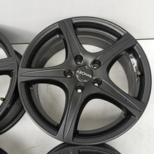 Laden Sie das Bild in den Galerie-Viewer, 4x Alufelge 17 Zoll 7.0" 5x114.3 49ET Schwarz 56R7705 Hyundai Tucson Sportage FEL6027714387jw