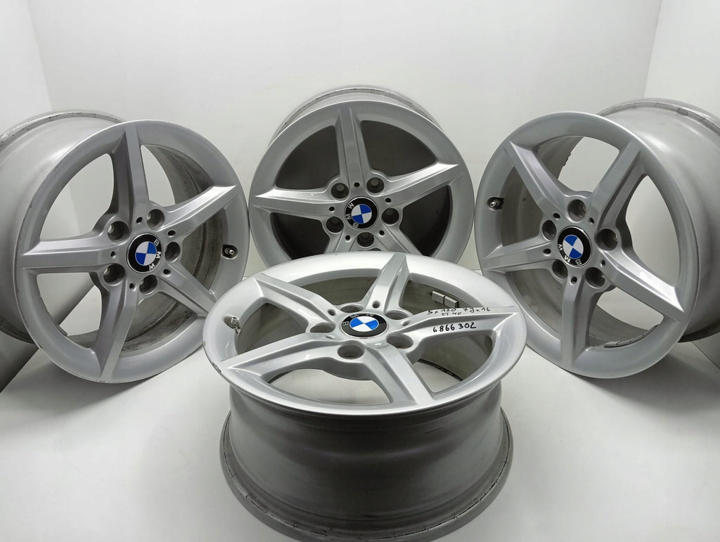 4x Alufelge 16 Zoll 7.0" 5x120 40ET 6866302 BMW 4 Rim Wheel FEL3169238948tb