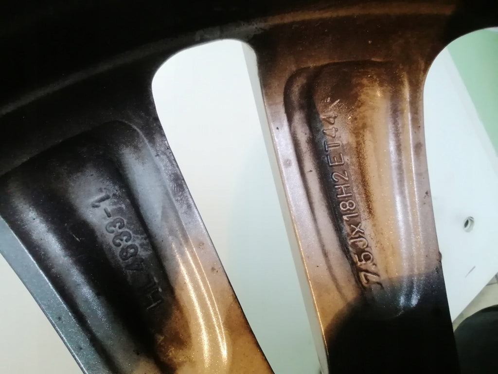 1x Alufelge 18 Zoll 7.5" 5x112 44ET Glanz Graphit A2054012802 Mercedes-Benz Mg FEL6493433941gk