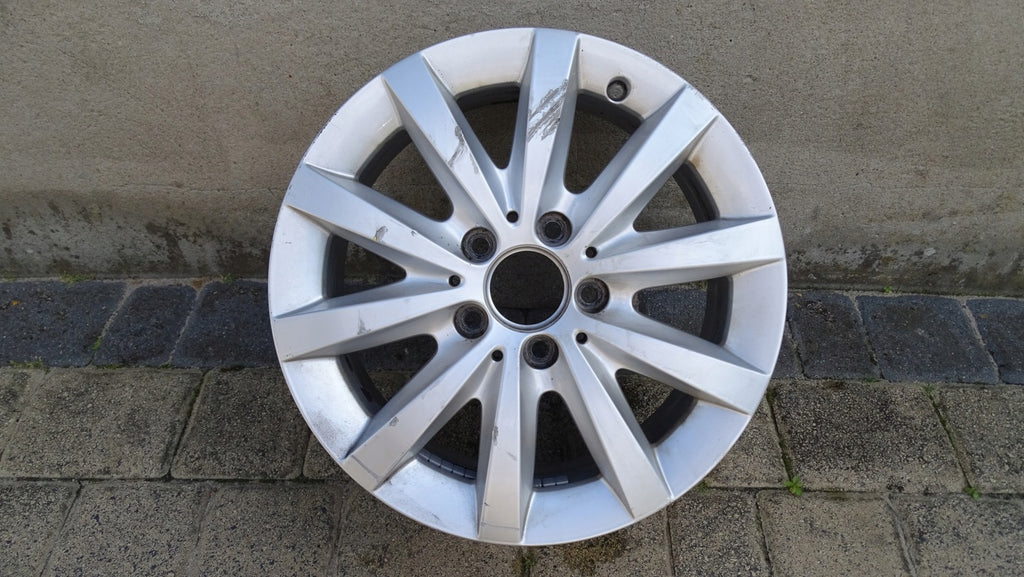 1x Alufelge 16 Zoll 6.5" 5x112 49ET A2464010202 Mercedes-Benz W246 Rim Wheel