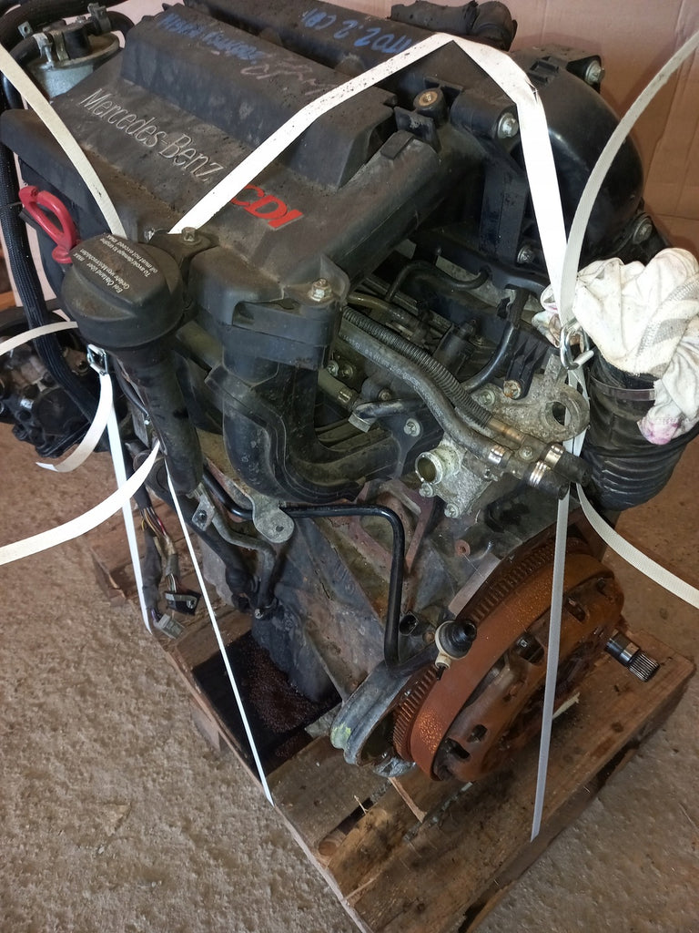 Motor Mercedes-Benz Engine 611980 2.2 CDI 194TKm 2001 Diesel Engine Komplett