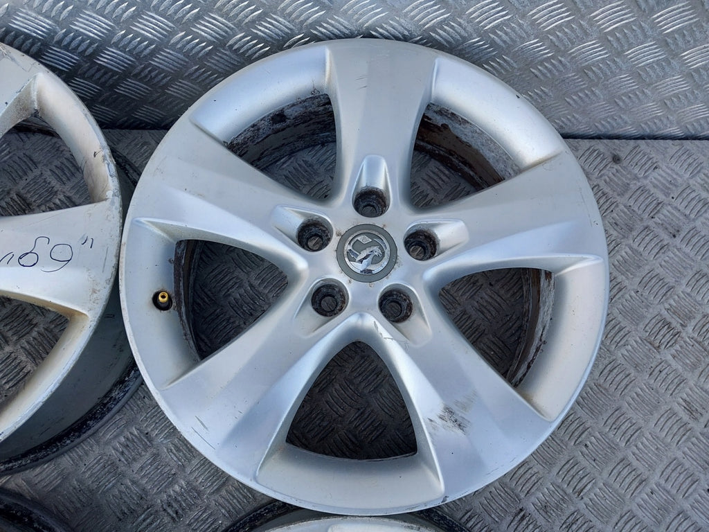 4x Alufelge 17 Zoll 7.0" 5x115 44ET 13259247 Opel Astra J Zafira C Rim Wheel FEL1098716338kj