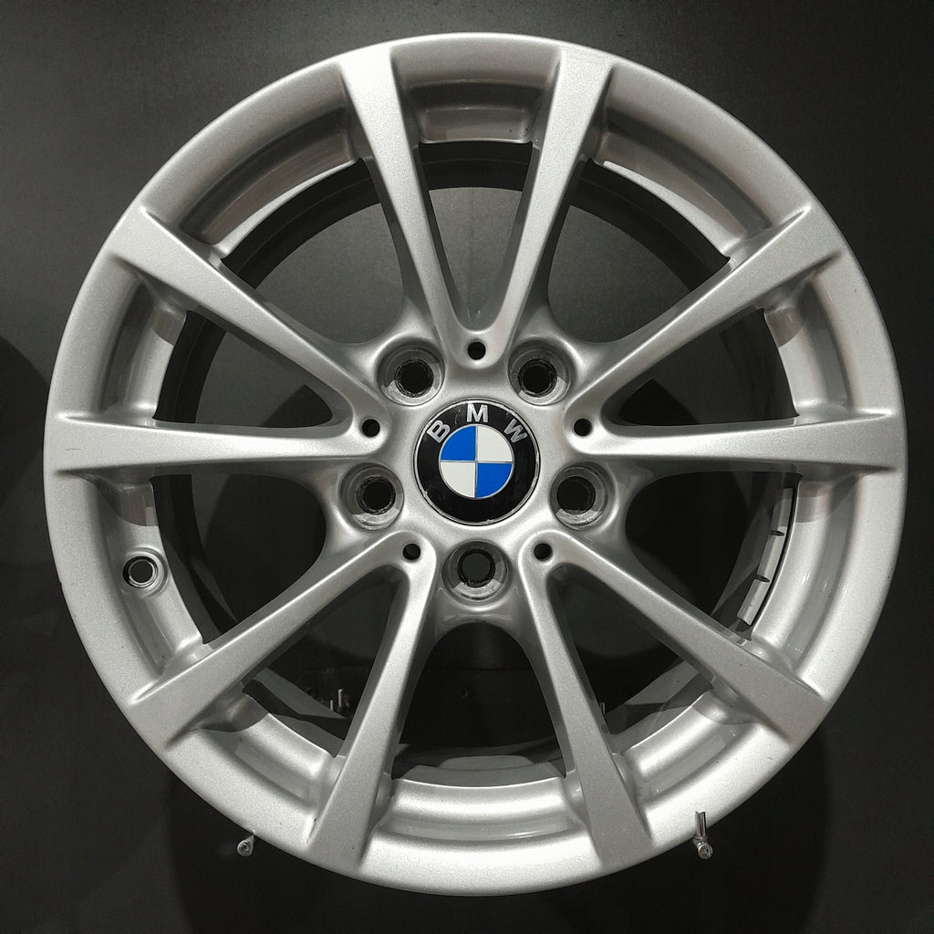 4x Alufelge 16 Zoll 7.0" 5x120 31ET Glanz Silber 6796236 BMW E91 F30 E90 F31 FEL9319396707gf