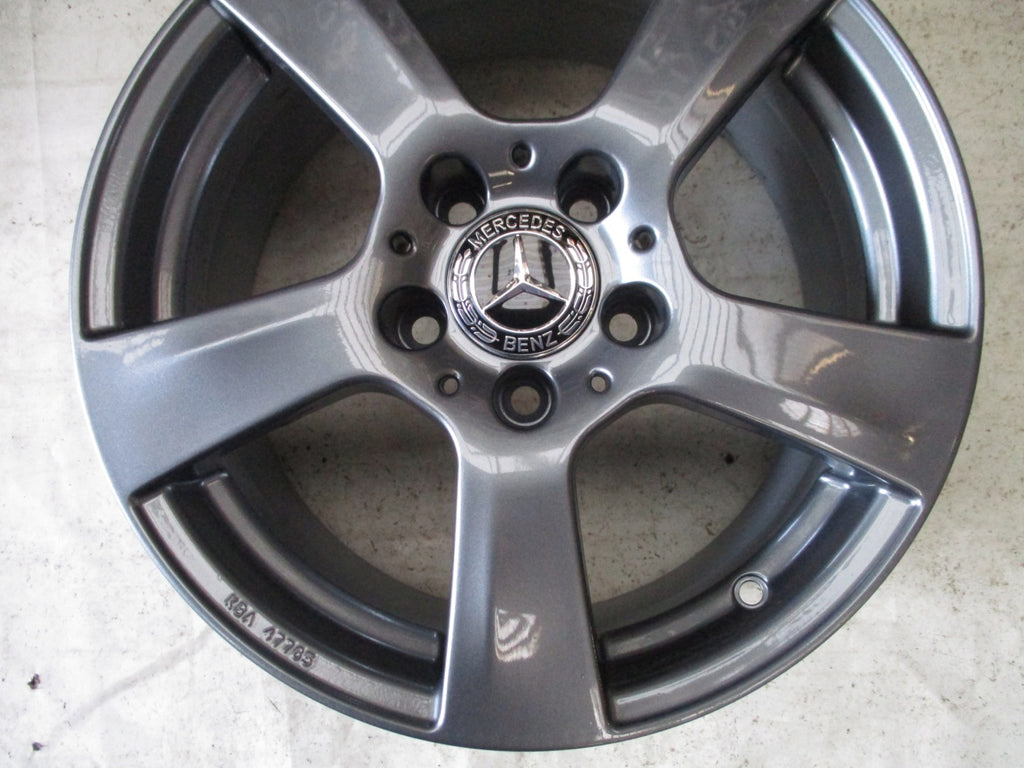 4x Alufelge 16 Zoll 7.5" 5x112 45 5ET Glanz Silber Mercedes-Benz Rim Wheel FEL3747626295je