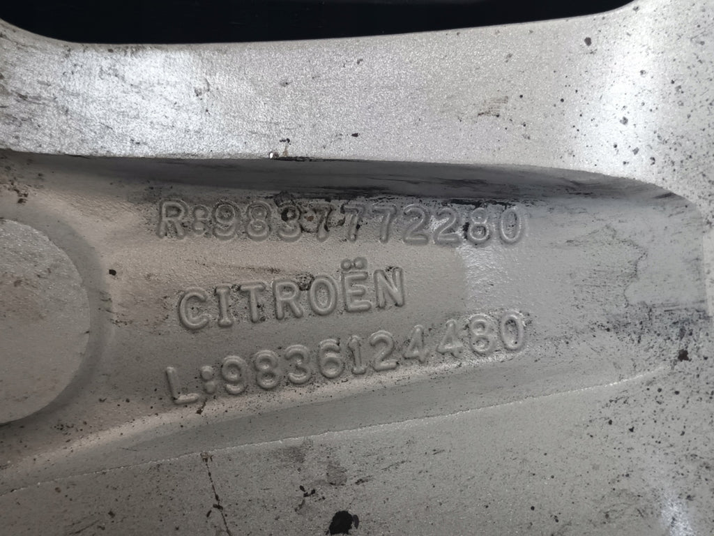 1x Alufelge 19 Zoll 7.0" 5x108 41ET 9837772280 9836124480 Citroën I Rim Wheel FEL5516272358jm