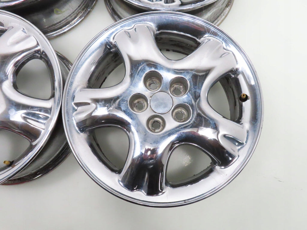 4x Alufelge 16 Zoll 6.0" 5x100 40ET Glanz 5272910AA Chrysler Pt Cruiser FEL9135176531rx