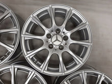 Load image into Gallery viewer, 4x Alufelge 16 Zoll 6.5&quot; 5x112 38ET Glanz Silber A2054012400 Mercedes-Benz W205