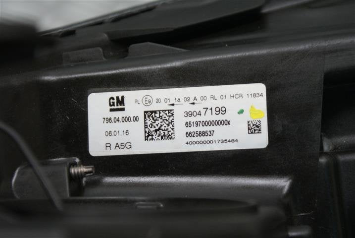 Frontscheinwerfer Opel Astra 662588537 LED Rechts Scheinwerfer Headlight SCH1638765476xz