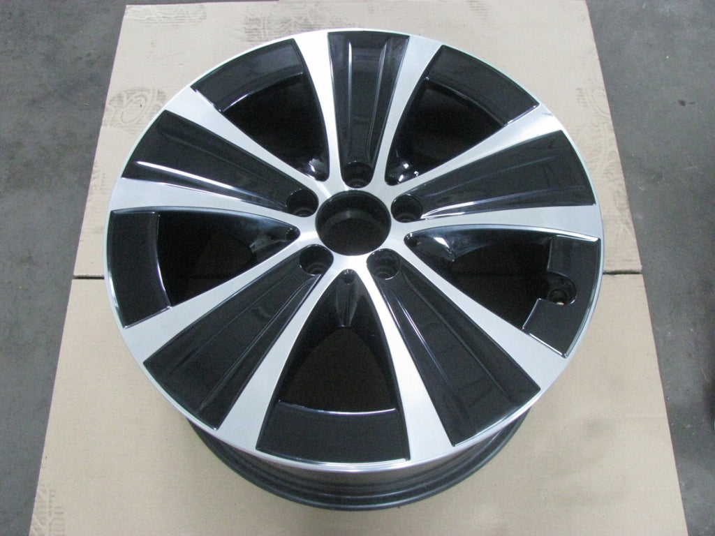1x Alufelge 18 Zoll 9.0" 5x112 52ET Glanz Schwarz A2134015300 Mercedes-Benz FEL2259741567ua