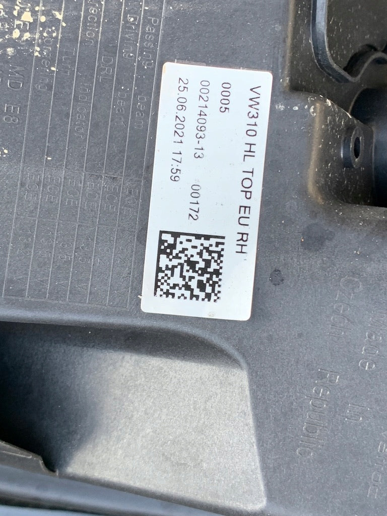 Frontscheinwerfer VW 10B941036B LED Rechts Scheinwerfer Headlight SCH3467529980by