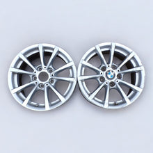 Load image into Gallery viewer, 1x Alufelge 16 Zoll 7.0&quot; 5x120 31ET Glanz Silber 6796236 Bmw Rim Wheel