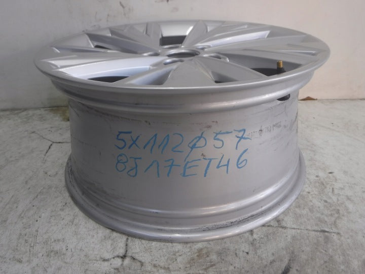 1x Alufelge 17 Zoll 8.0" 5x112 46ET Glanz Silber 8Y0601025D Audi A3 Rim Wheel FEL1785337616hq
