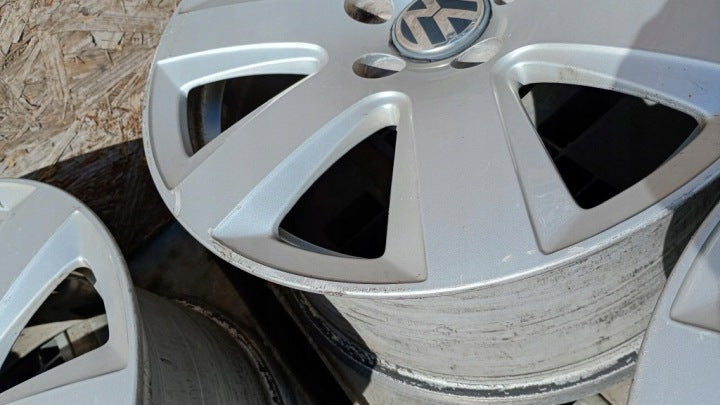 4x Alufelge 16 Zoll 7.5" 5x112 49ET Glanz 4F0601025 Audi Rim Wheel FEL4035911230rl