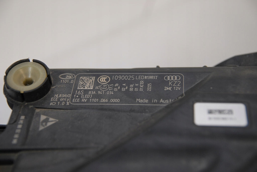 Frontscheinwerfer Audi Q3 83A941034 LED Rechts Scheinwerfer Headlight