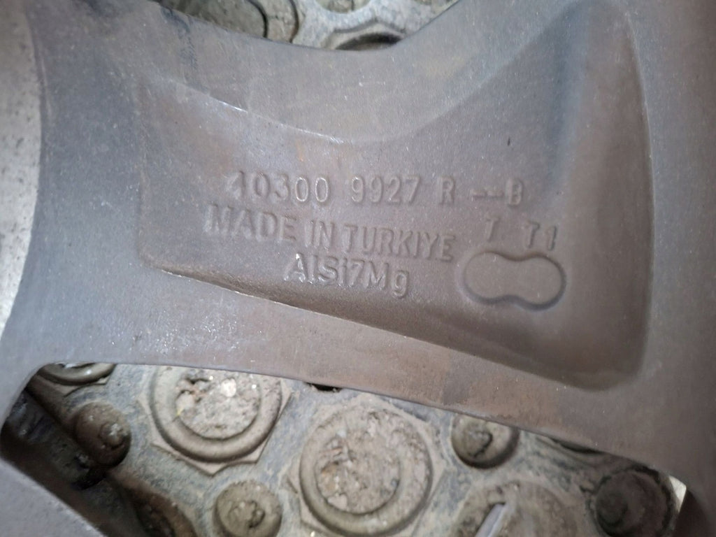 1x Alufelge 16 Zoll 6.5" 4x100 44ET 403009927R Renault Rim Wheel