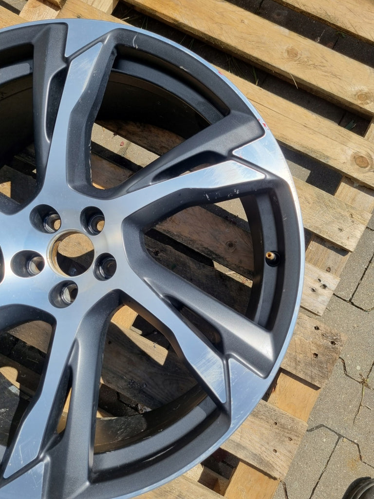 1x Alufelge 22 Zoll 9.0" 5x108 38 5ET Matt Graphit 31454204 Mg Xc90 I Rim Wheel FEL9670805961bw