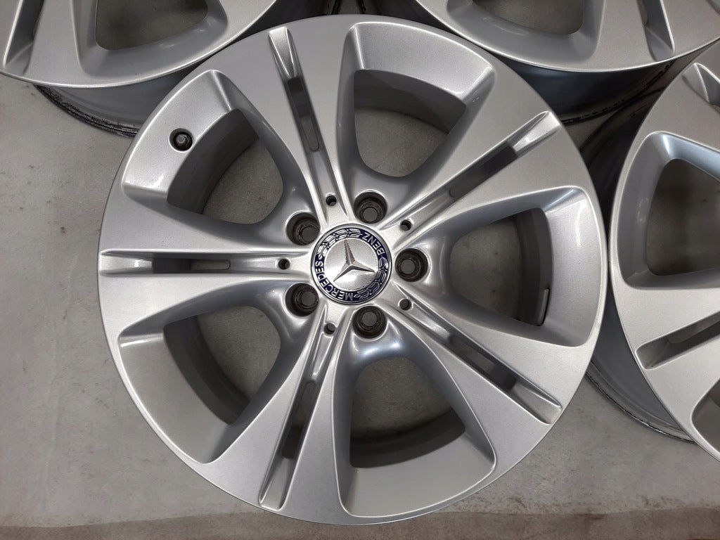 4x Alufelge 17 Zoll 7.0" 5x112 48 5ET A2054014300 Mercedes-Benz W205 Rim Wheel FEL2540894847ja