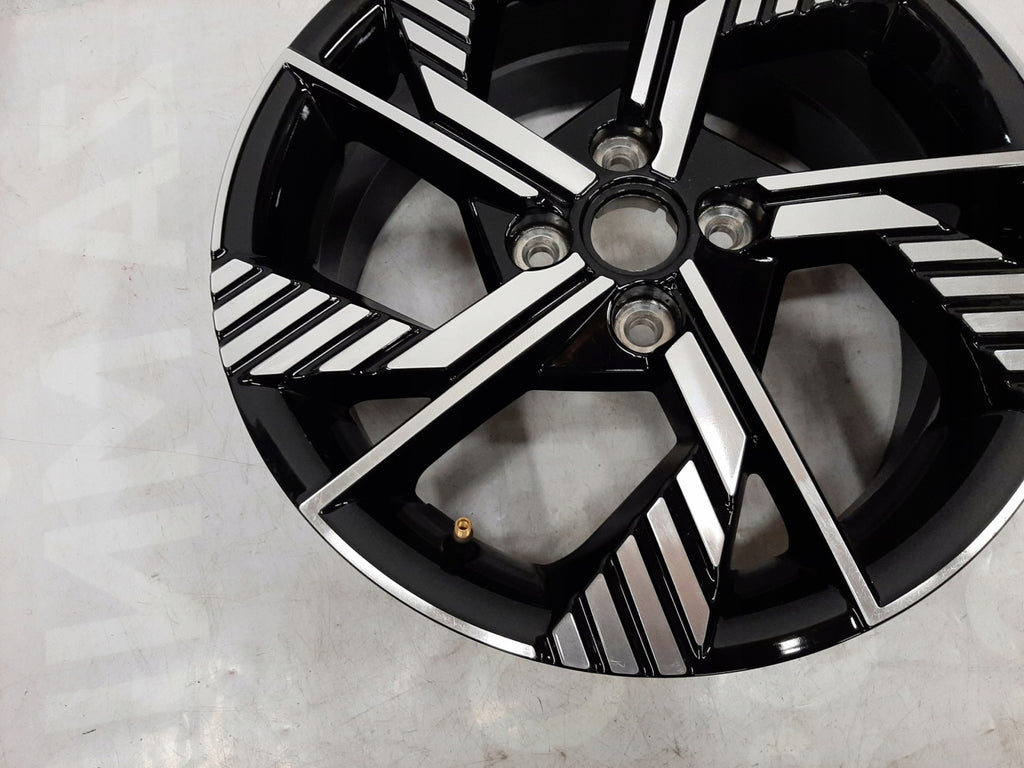 1x Alufelge 16 Zoll 6.5" 4x100 48ET Glanz Schwarz 52910-K7700 Hyundai I10 Iii FEL4095776127ys