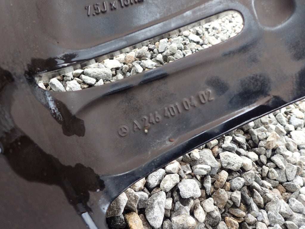 1x Alufelge 18 Zoll 7.5" 5x112 52ET A2464010402 Mercedes-Benz W246 Rim Wheel FEL3630924270tz