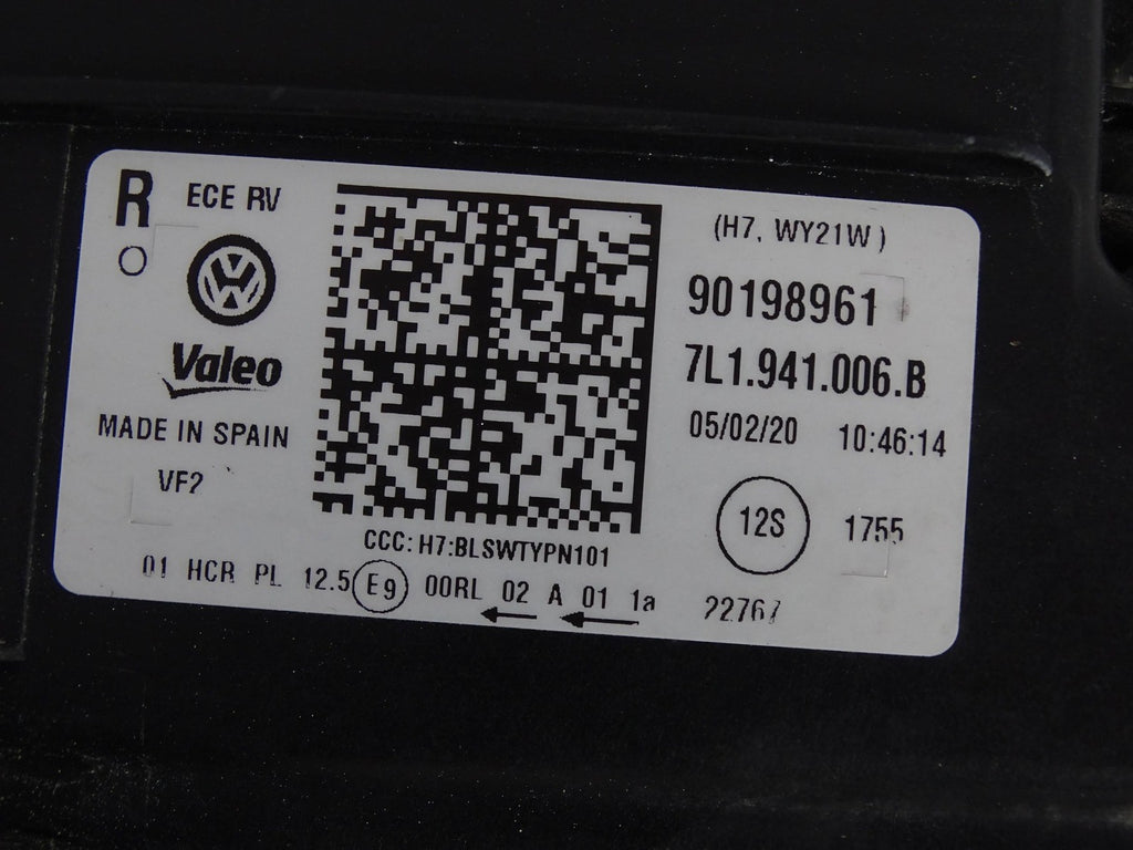 Frontscheinwerfer VW T6 7L1941006B Rechts Scheinwerfer Headlight SCH2727419520ge