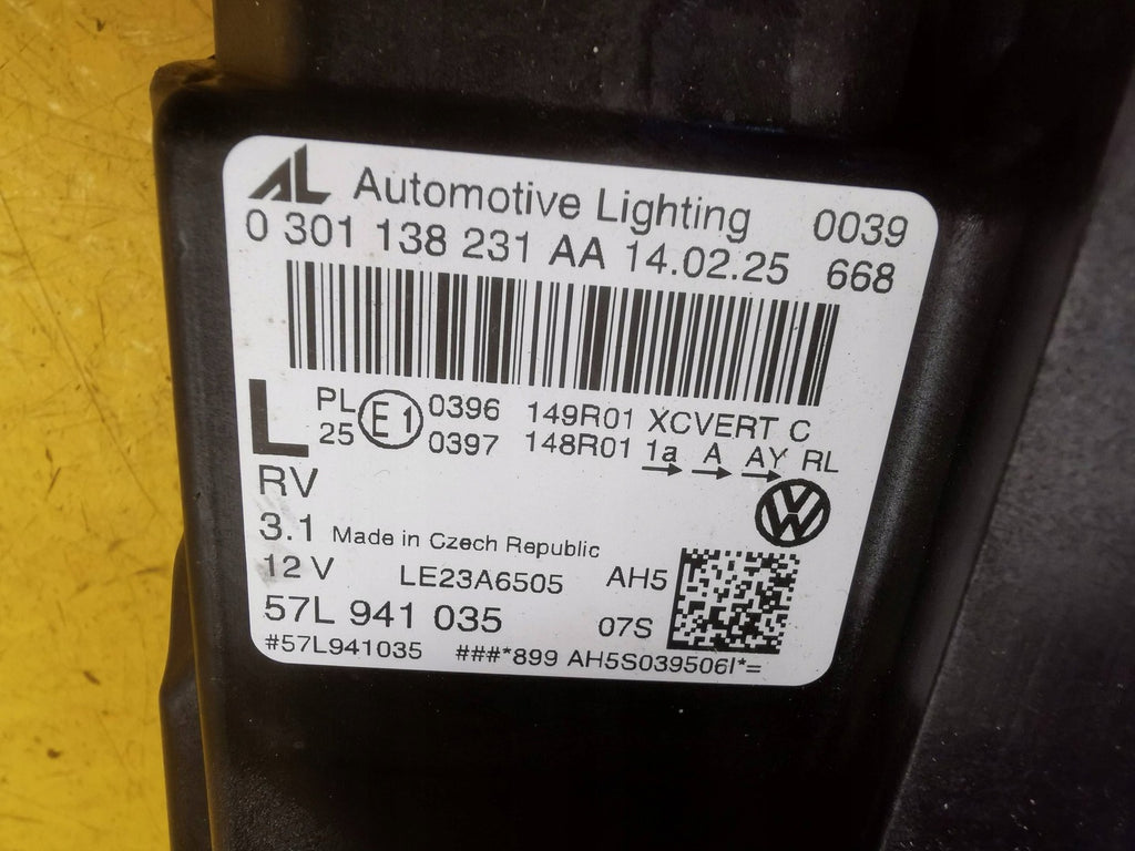 Frontscheinwerfer VW 57L941035 Ein Stück (Rechts oder Links) Headlight SCH3361018413eg