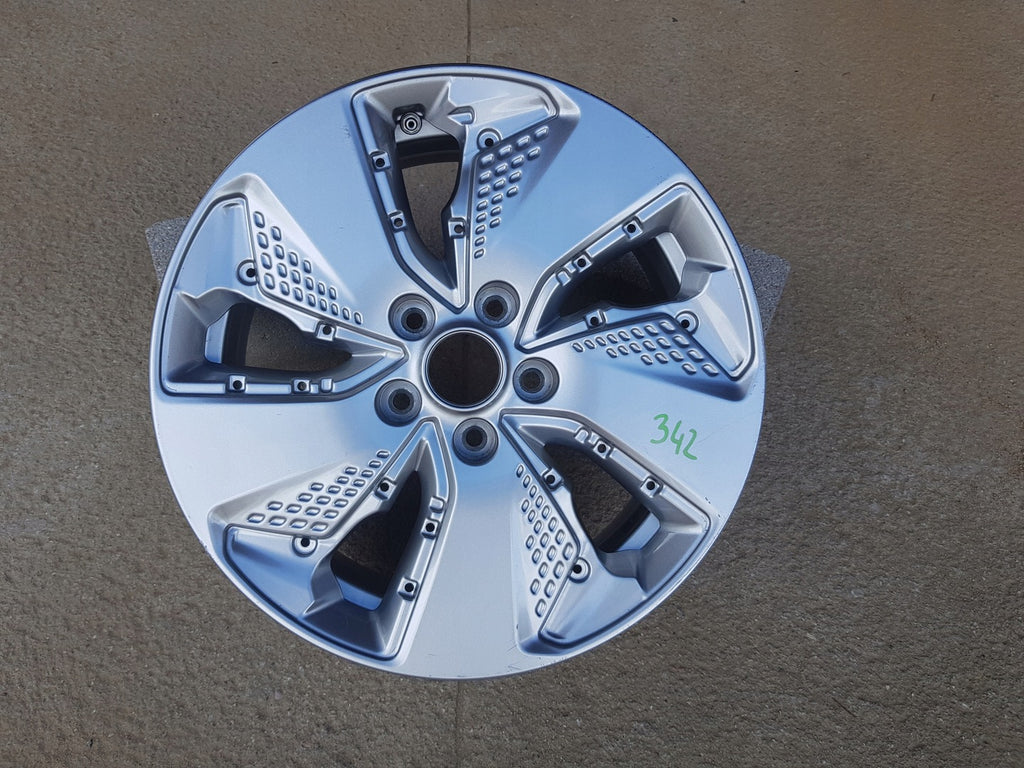 1x Alufelge 17 Zoll 7.0" 5x112 50ET Glanz Schwarz 52910-K4000 Hyundai Kona