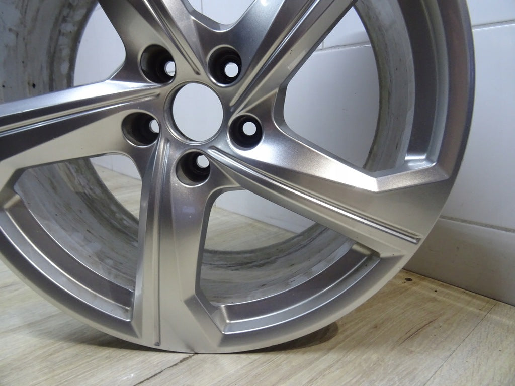 1x Alufelge 19 Zoll 8.5" 5x112 40ET Glanz Silber 4K0601025AJ Audi A6 Rim Wheel FEL9273866562eq