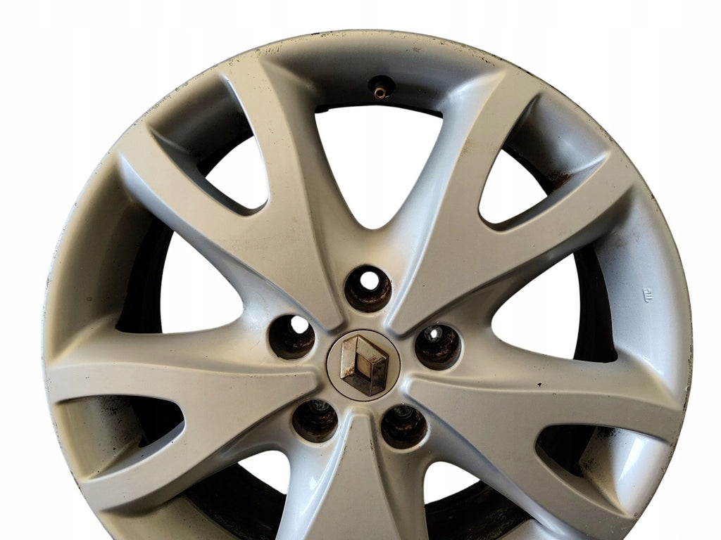 1x Alufelge 17 Zoll 6.5" 5x114.3 Glanz Silber 40300-JY02 Renault Koleos I FEL9396891905fw