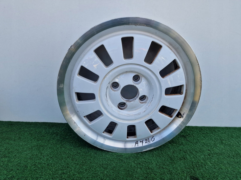 1x Alufelge 16 Zoll 6.0" 4x100 43ET 1S0601025B VW Up Rim Wheel