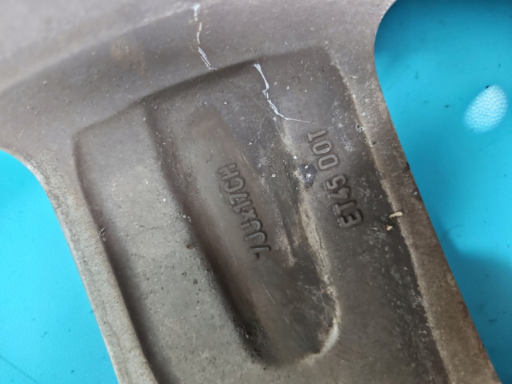 1x Alufelge 17 Zoll 7.0" 5x114.3 45ET 1434346 Toyota Avensis Rim Wheel