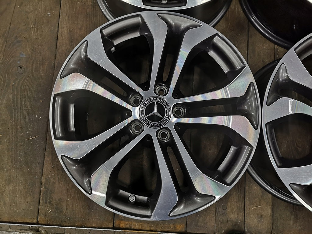 4x Alufelge 17 Zoll 7.5" 5x112 36ET A2534010600 Mercedes-Benz Glc Rim Wheel FEL8007880114ah