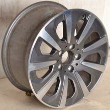 Load image into Gallery viewer, 1x Alufelge 17 Zoll 8.0" 5x112 41ET Glanz Graphit A2224010802 Mercedes-Benz Mg FEL2115114029hx