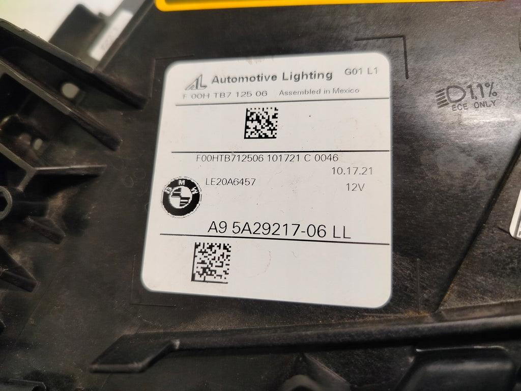 Frontscheinwerfer BMW G01 G02 5A29217-06 Laser Links Scheinwerfer Headlight SCH7720428848vr