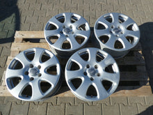 Laden Sie das Bild in den Galerie-Viewer, 4x Alufelge 18 Zoll 7.5&quot; 5x130 53ET Glanz Silber 4L0601025 Audi Rim Wheel
