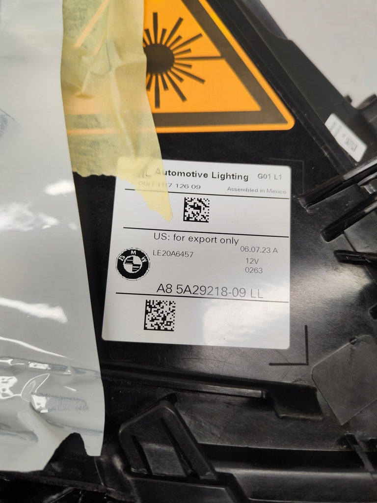 Frontscheinwerfer BMW X3 G01 G02 5A29218 Laser Rechts Scheinwerfer Headlight SCH7341989386xw