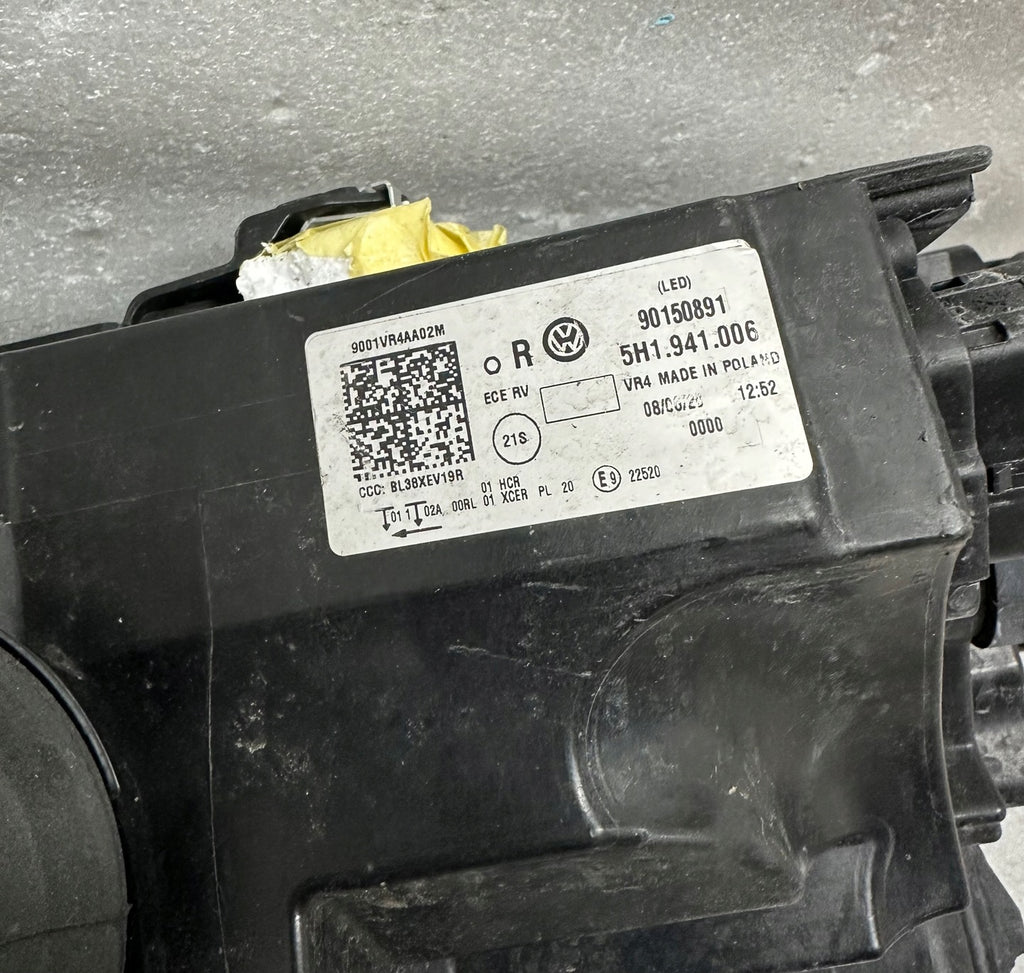 Frontscheinwerfer VW Golf VIII 5H1941006 LED Rechts Scheinwerfer Headlight SCH8063473244it