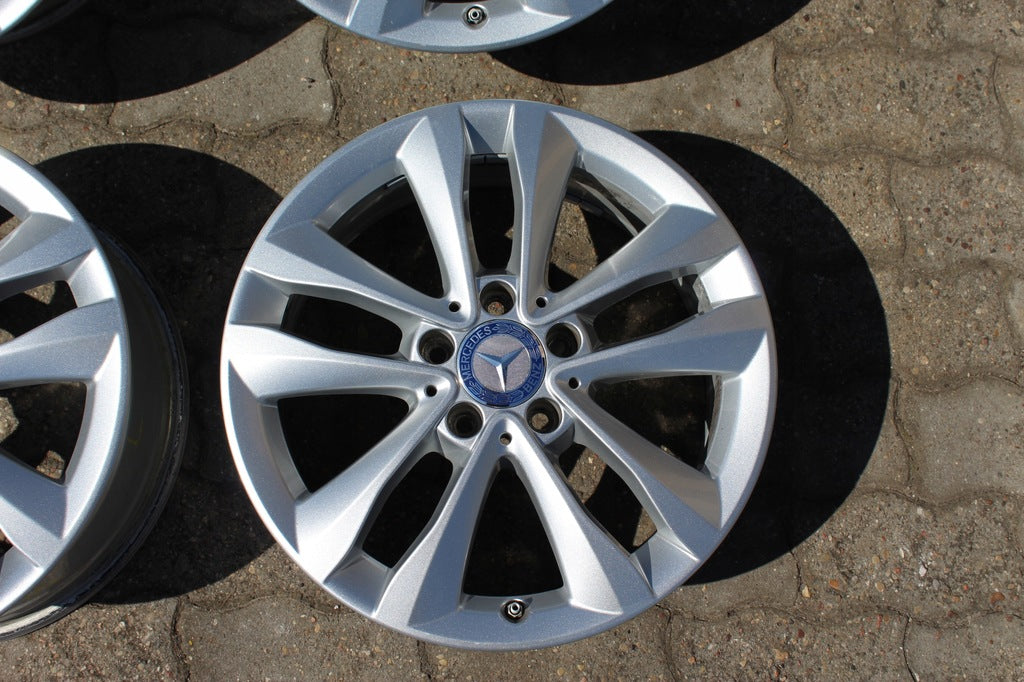 4x Alufelge 17 Zoll 7.0" 5x112 48 5ET A2054018000 Mercedes-Benz W205 Rim Wheel FEL5895329326mx