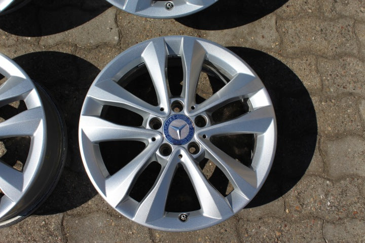 4x Alufelge 17 Zoll 7.0" 5x112 48 5ET A2054018000 Mercedes-Benz W205 Rim Wheel FEL5895329326mx