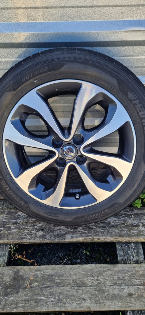 1x Alufelge 16 Zoll 6.0" 4x100 KE409-3V101 Nissan Note E12 Rim Wheel FEL9681269065ca
