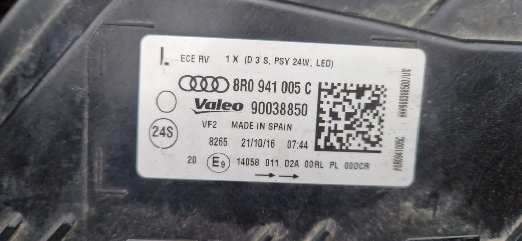 Frontscheinwerfer Audi Q5 8R0941005C Links Scheinwerfer Headlight SCH8730127835mh