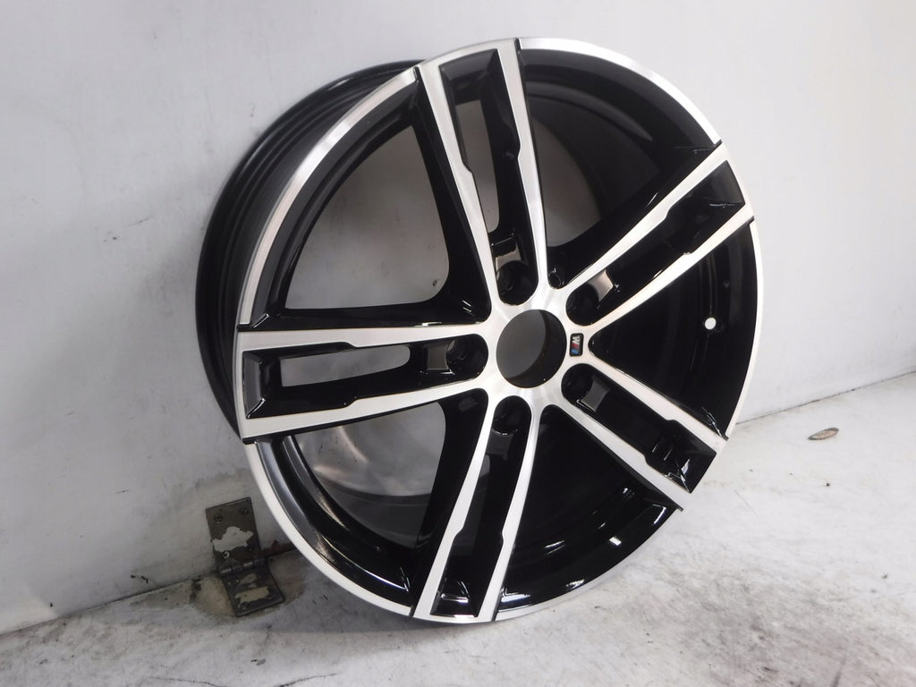 1x Alufelge 18 Zoll 8.0" 5x120 52ET Glanz Schwarz 8009703 BMW F22 F20 Rim Wheel FEL1105402823aa