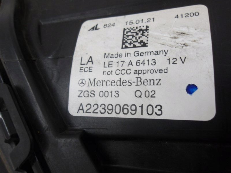 Frontscheinwerfer Mercedes-Benz W223 A2239069103 Laser Links Headlight