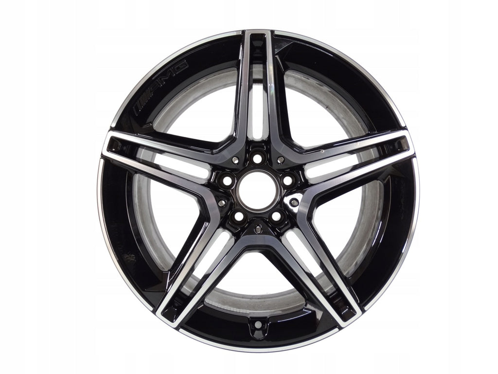1x Alufelge 19 Zoll 8.0" 5x112 38ET A2534015300 Mercedes-Benz Glc X253 Rim Wheel FEL6046291284nr