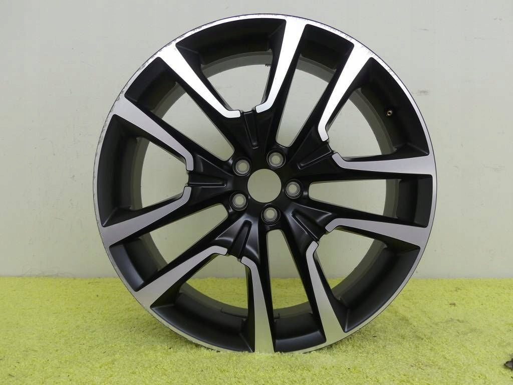 1x Alufelge 22 Zoll 9.0" 5x108 43ET Matt Schwarz 31454328 Volvo Xc90 Xc60 FEL8436048645dv