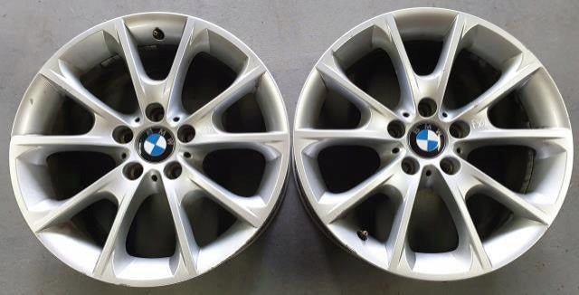 1x Alufelge 18 Zoll 8.5" 5x120 47ET Glanz Silber 6796251 BMW F30 F32 F31 FEL4221333434qk