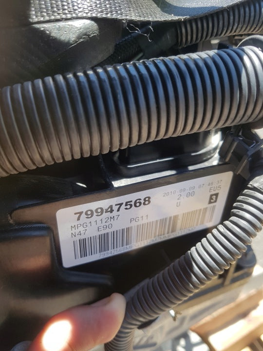 Motor BMW E90 N47D20C 2.0 143PS 150TKm 2011 Diesel Engine Komplett MOT2173964106lx